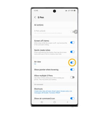 Comando aereo Spen lápiz note 10 no reconoce - Samsung Members