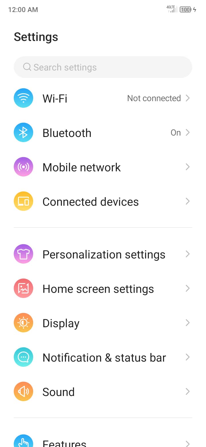 From the Settings app, scroll to and tap Apps.