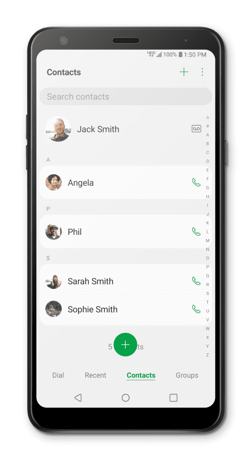From the Settings app, scroll to and tap Apps.