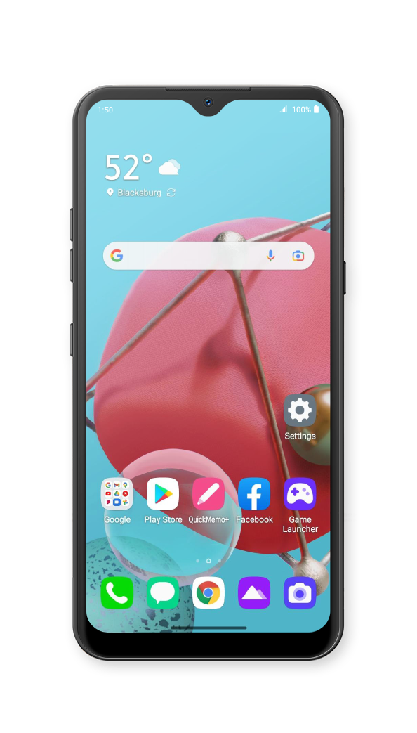 Getting to know the front of your device