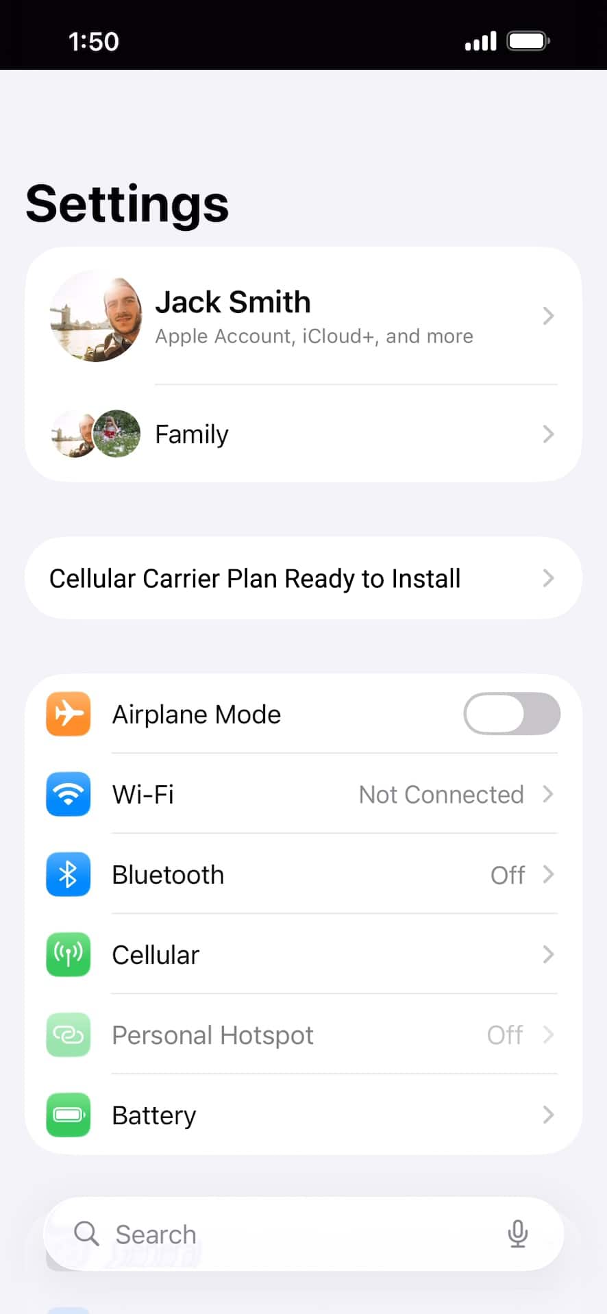 From the Settings app, scroll to and tap Apps.