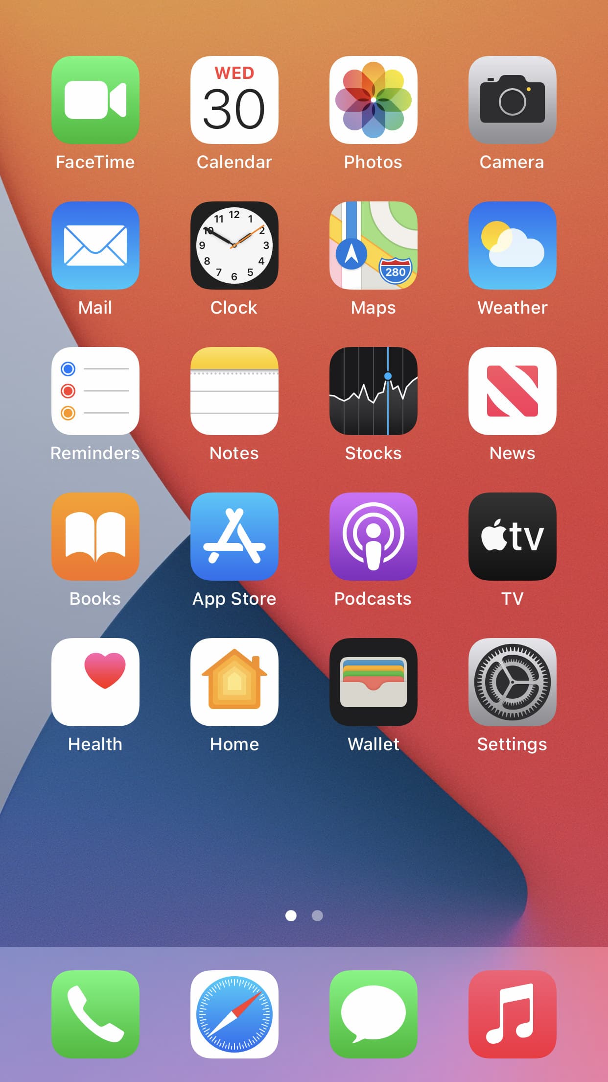 From the Settings app, scroll to and tap Apps.