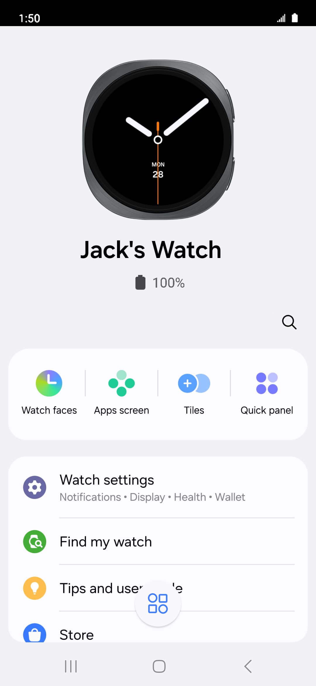From the Settings app, scroll to and tap Apps.