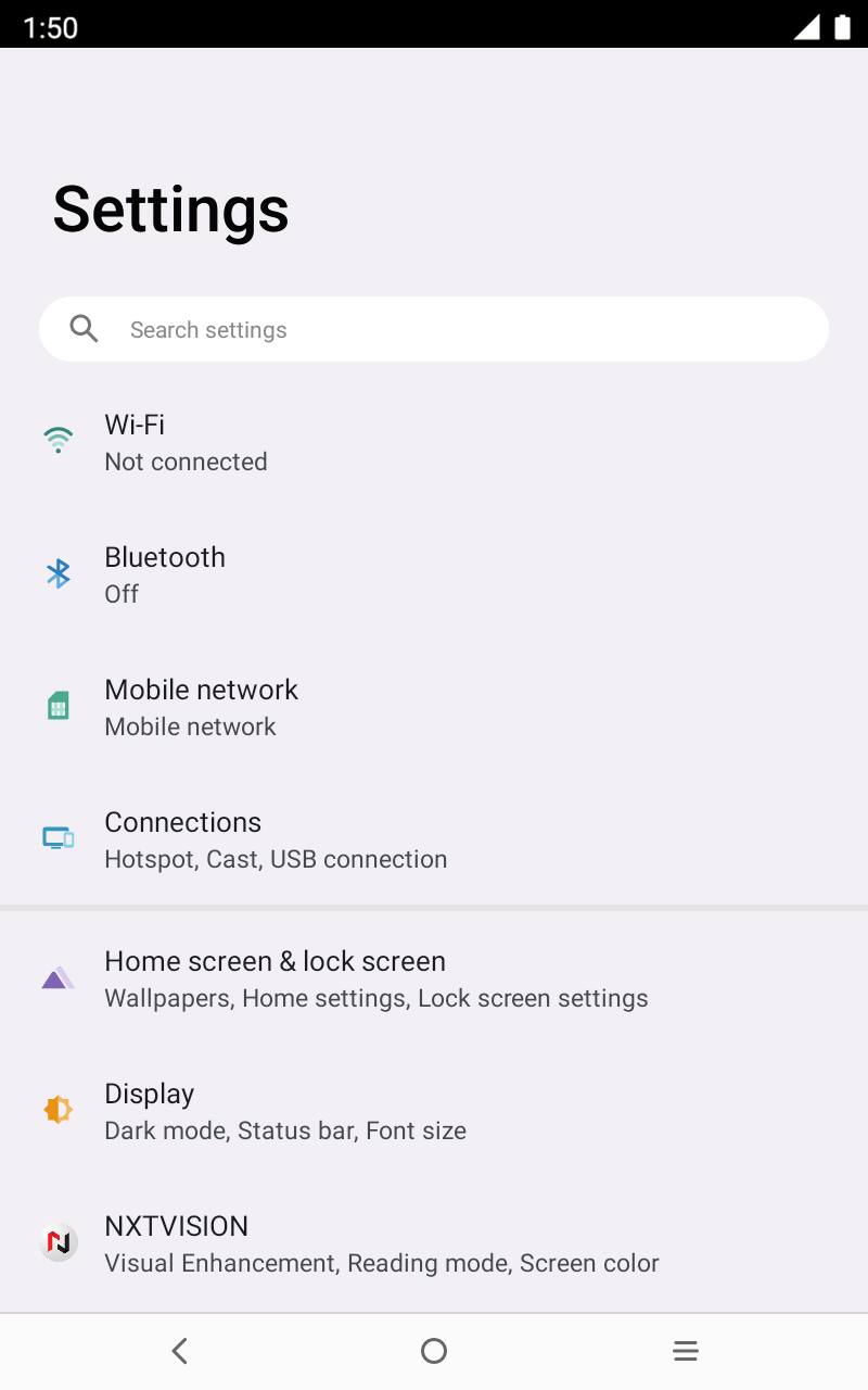 From the Settings app, scroll to and tap Apps.
