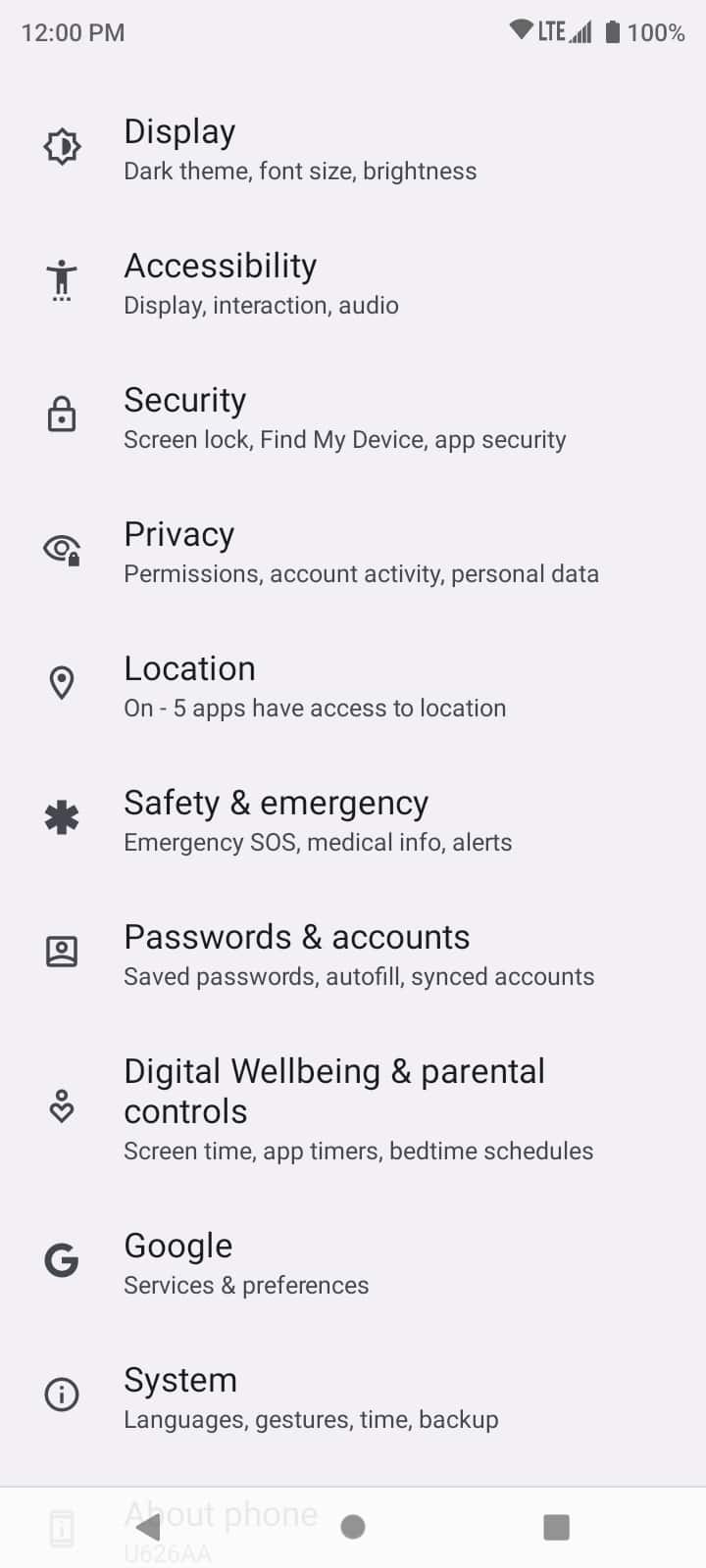From the Settings app, scroll to and tap Apps.