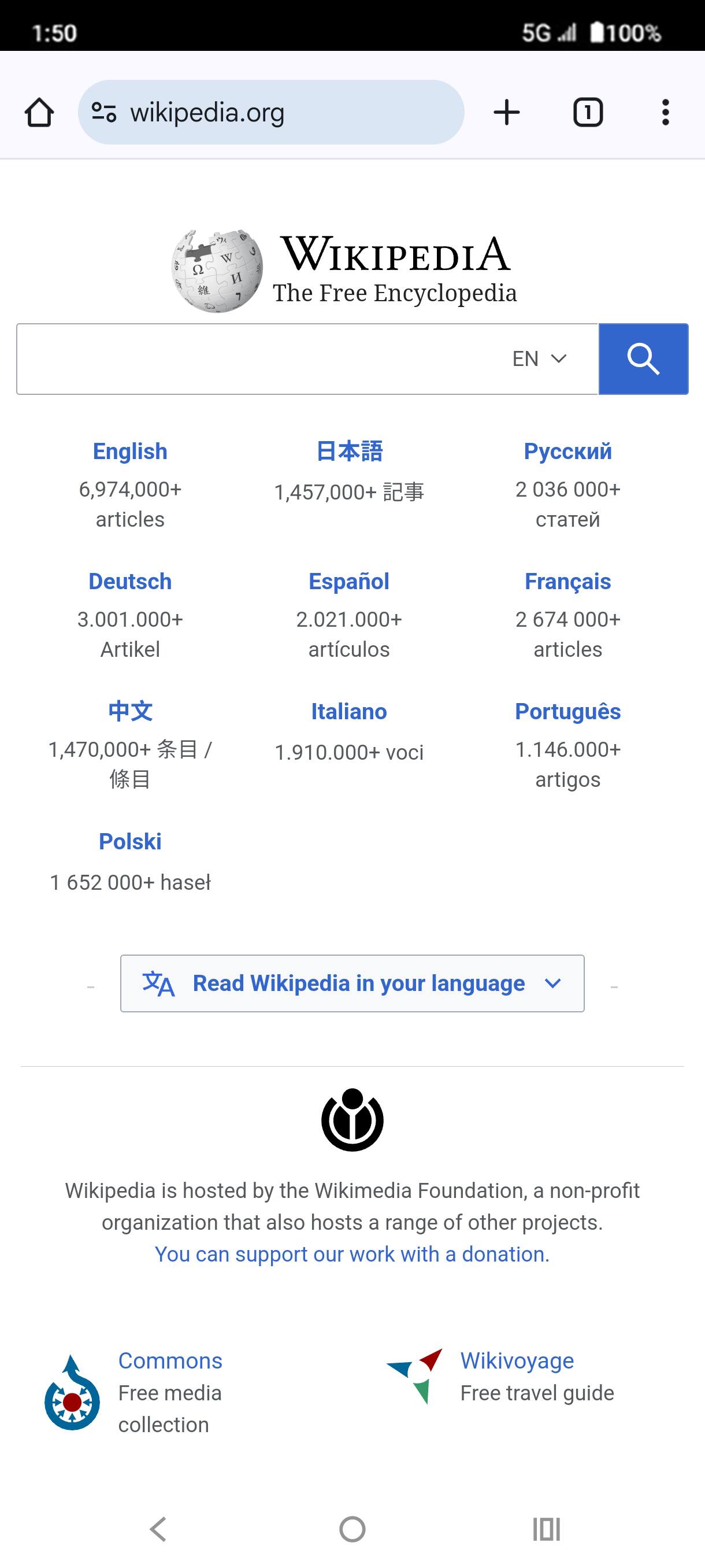 En la aplicación Settings, toca Apps.