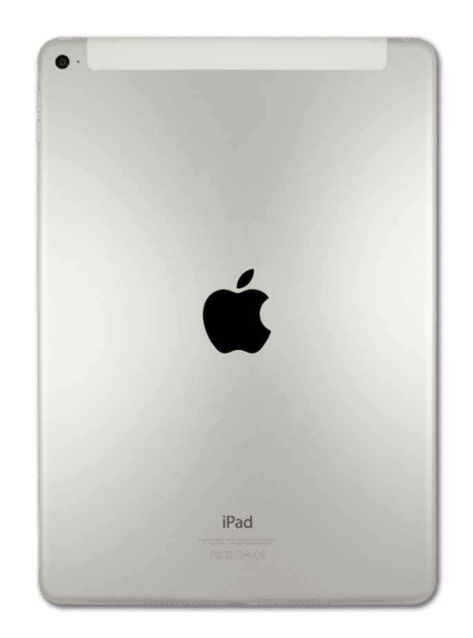 Getting to know the back of iPad