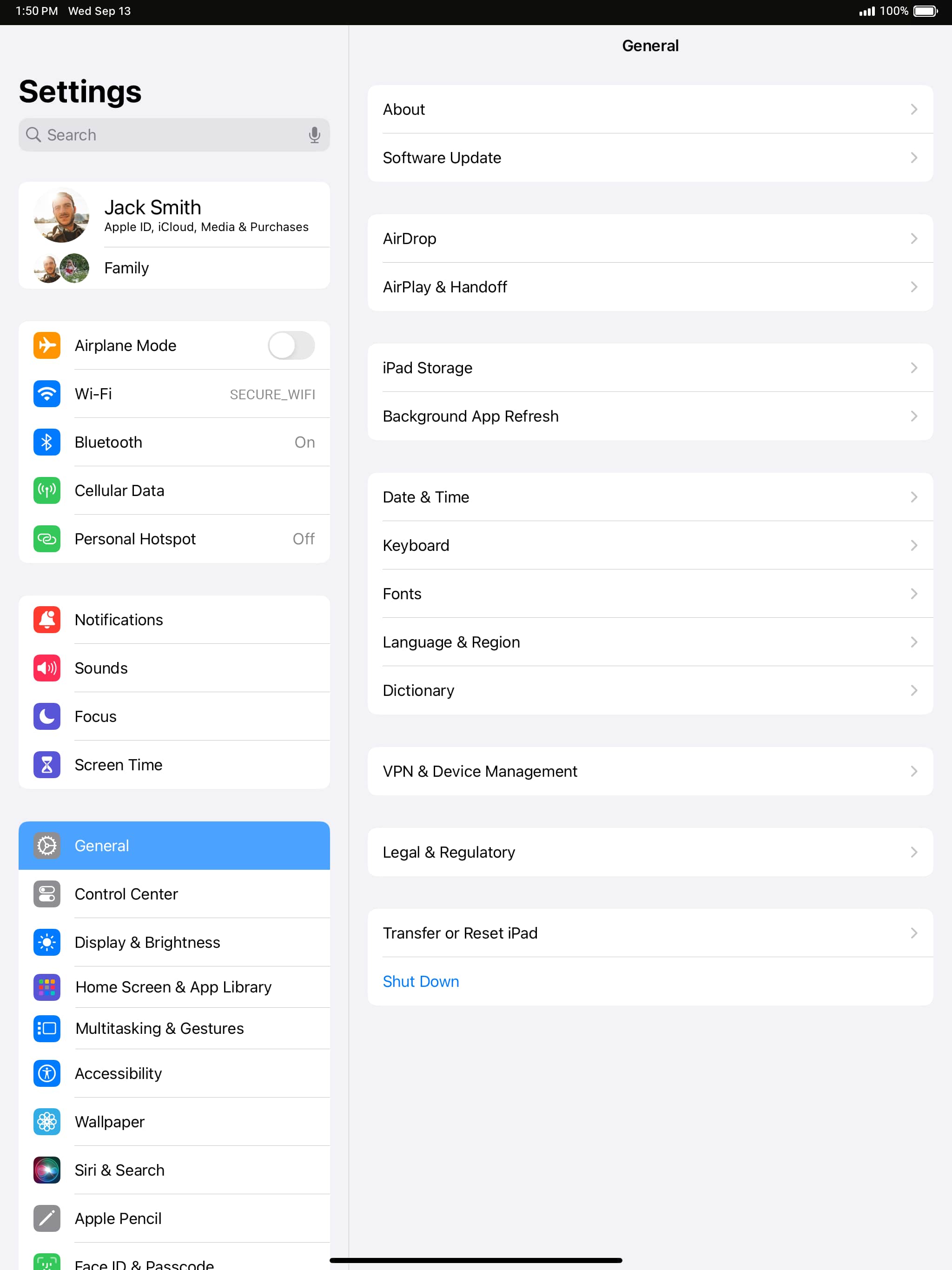 From the Settings app, scroll to and tap Apps.