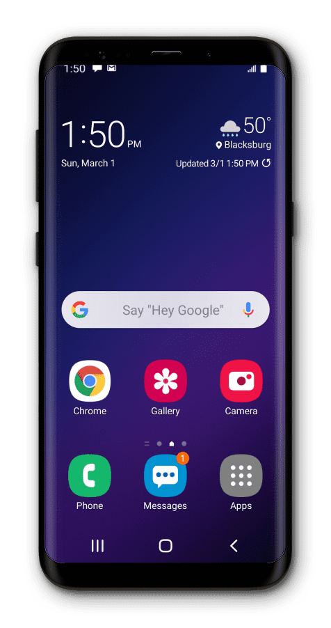 From the Settings app, scroll to and tap Apps.