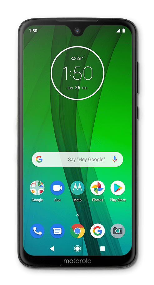 Getting to know the front of your device