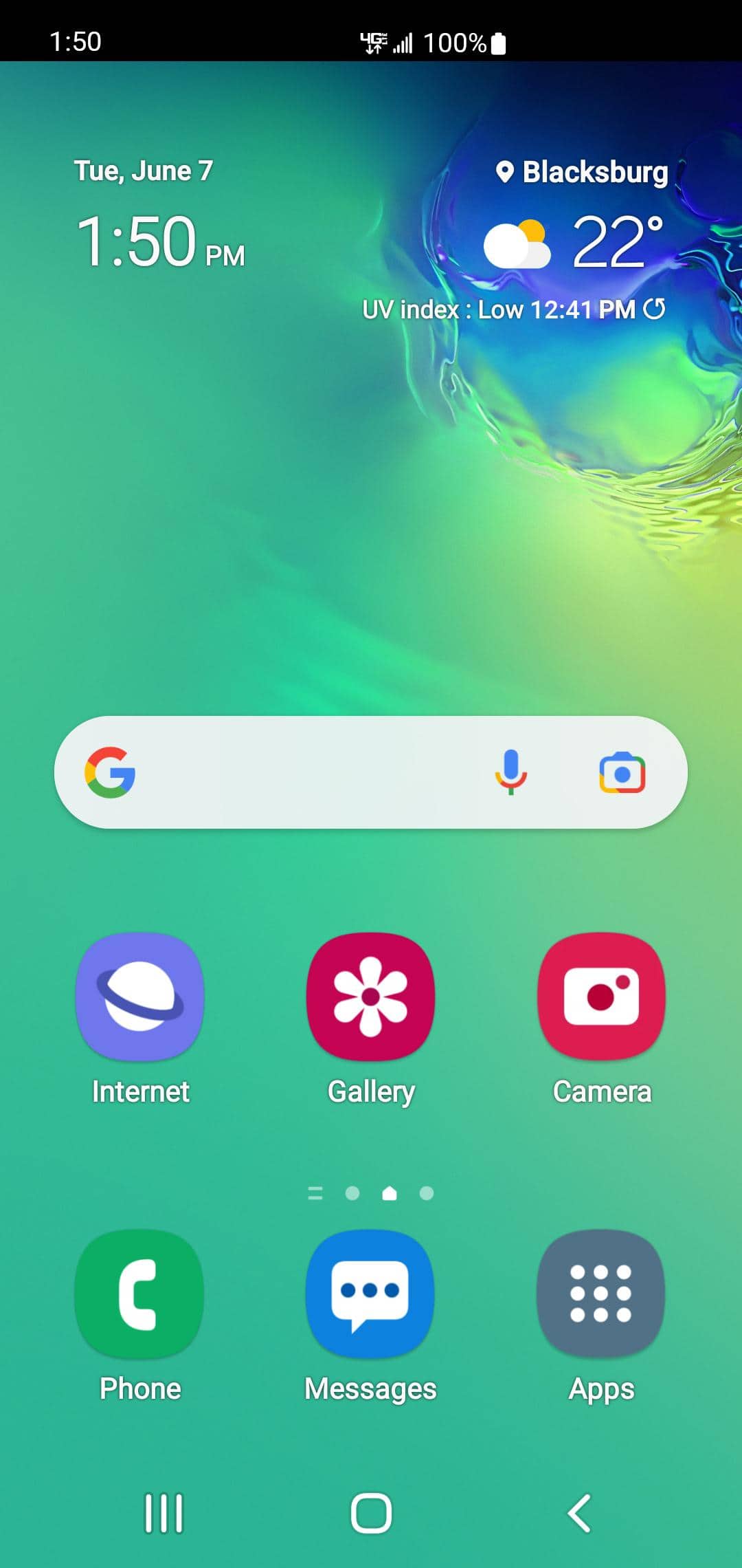 From the Settings app, scroll to and tap Apps.
