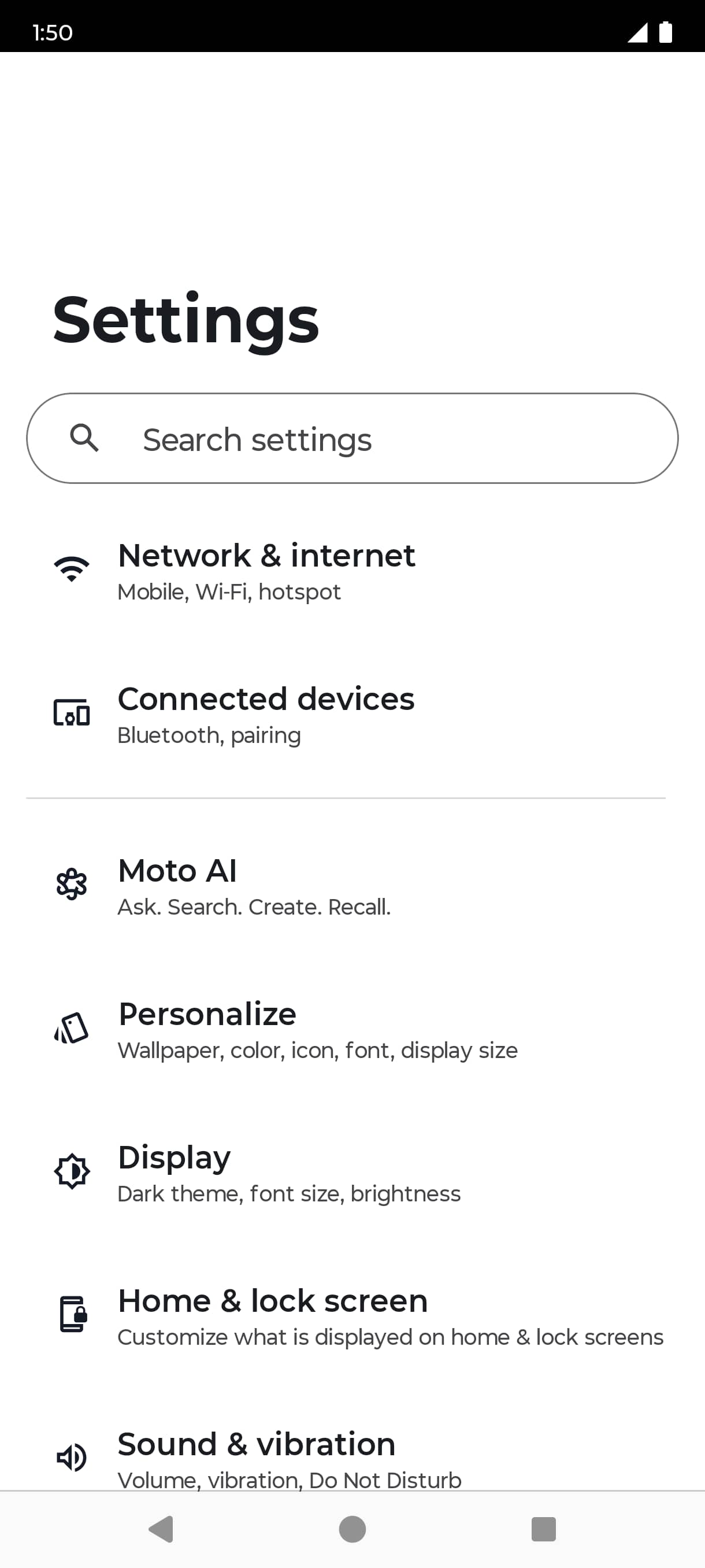 From the Settings app, scroll to and tap Apps.
