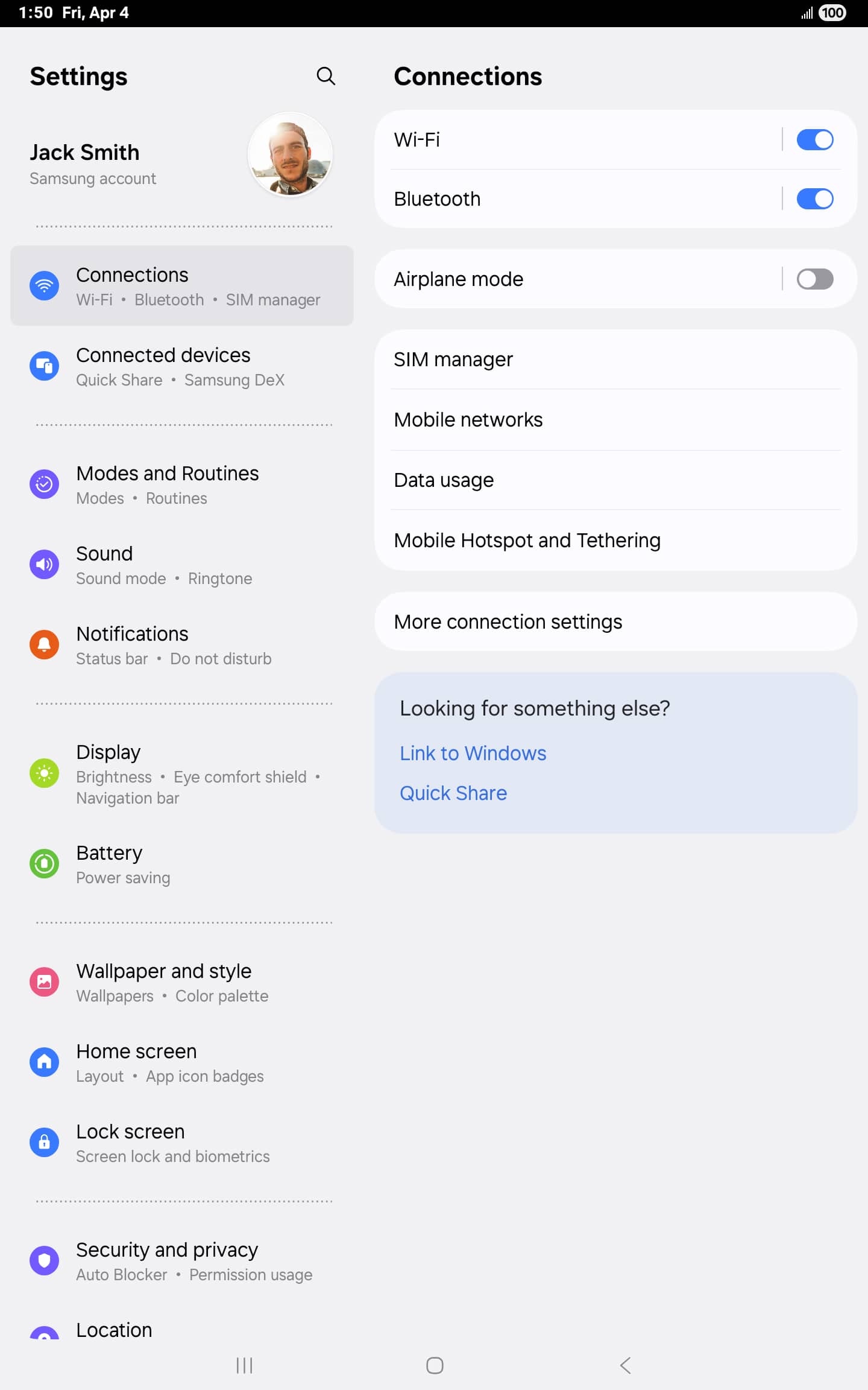 From the Settings app, scroll to and tap Apps.