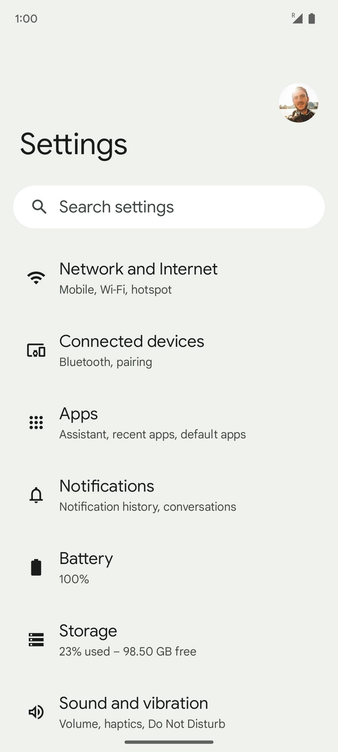 From the Settings app, scroll to and tap Apps.