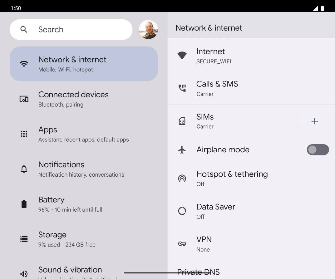 From the Settings app, scroll to and tap Apps.