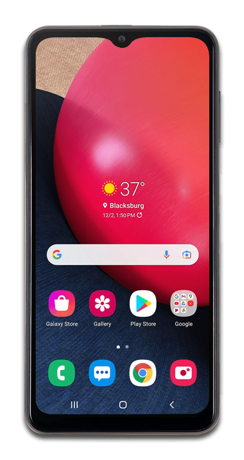 Getting to know the front of your device