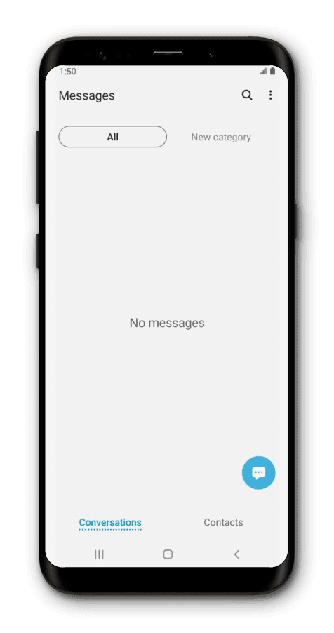 En la aplicación Settings, toca Apps.