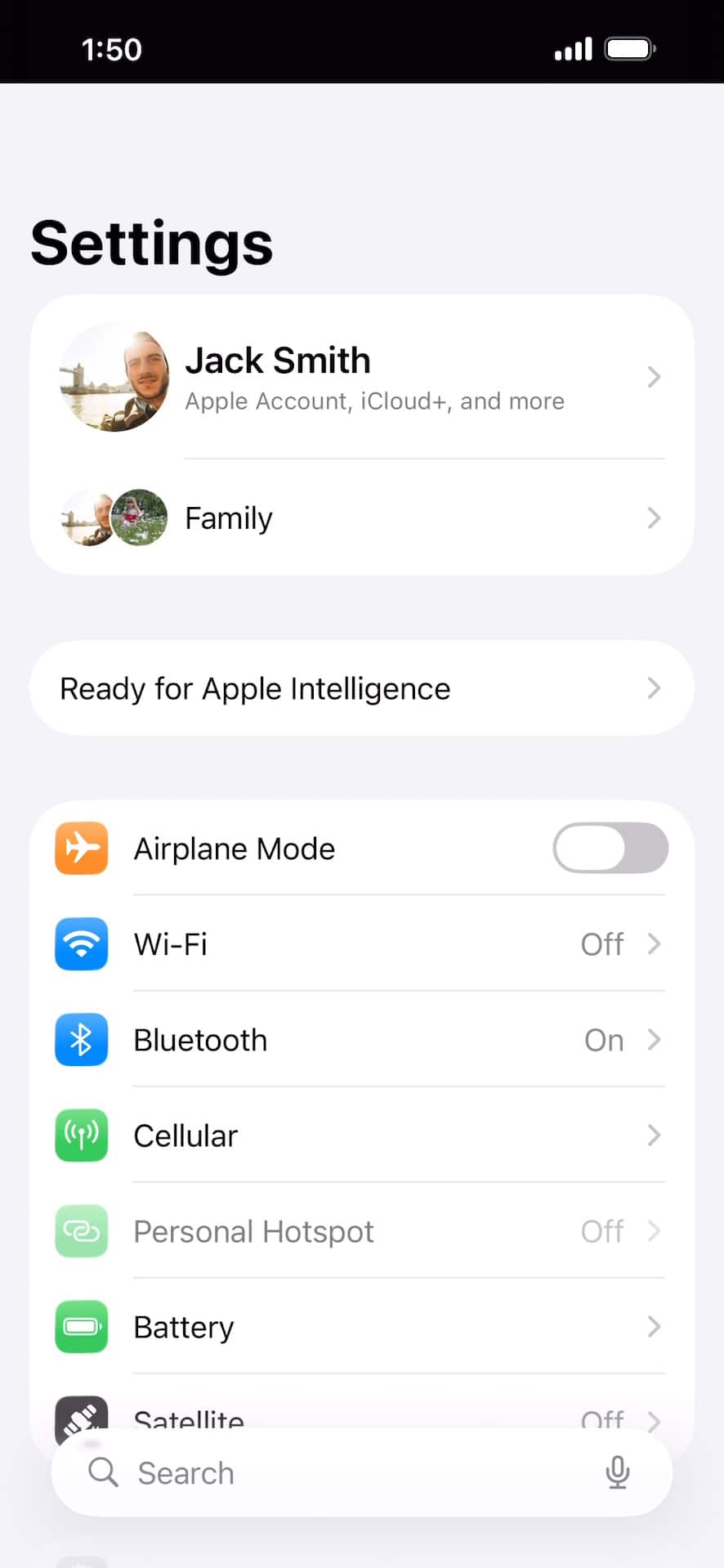 From the Settings app, scroll to and tap Apps.
