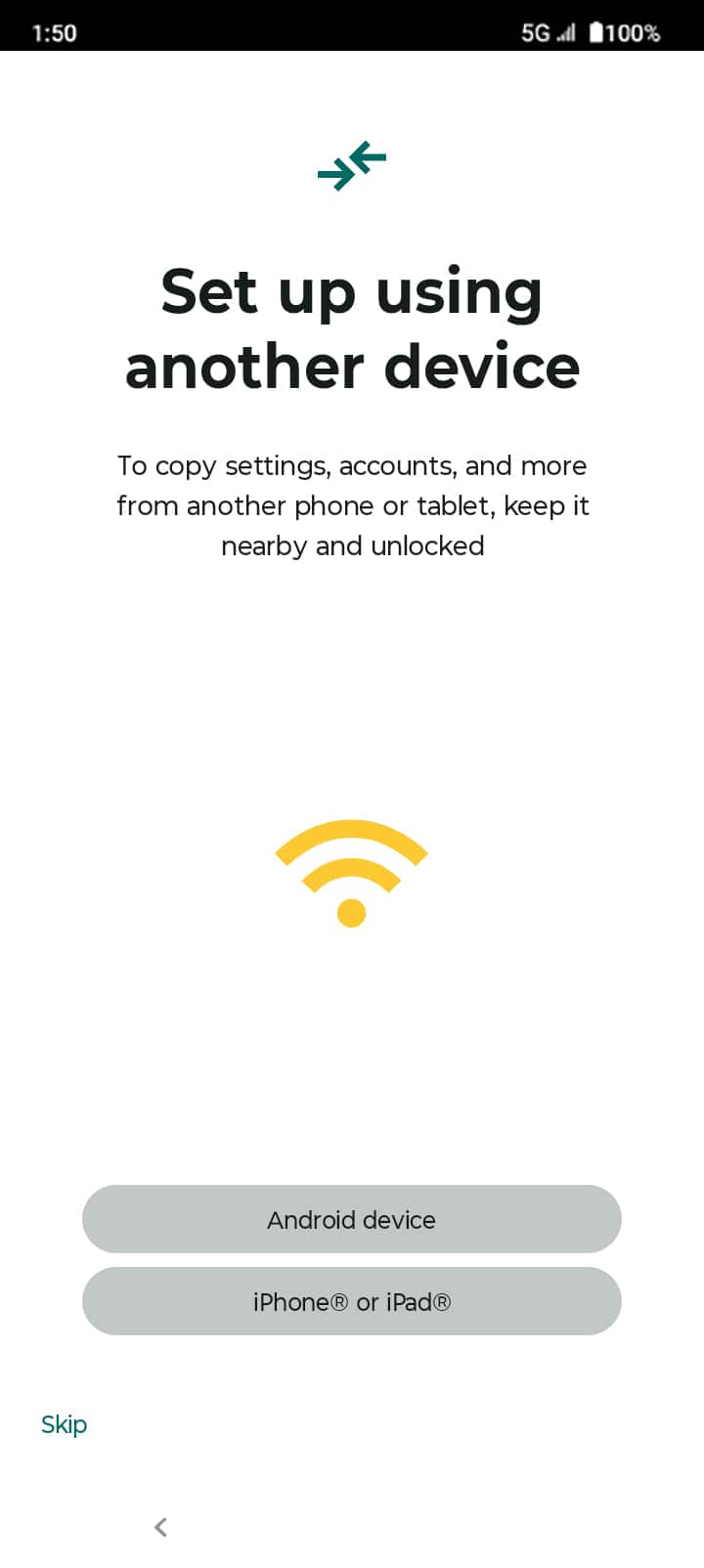 From the Settings app, scroll to and tap Apps.