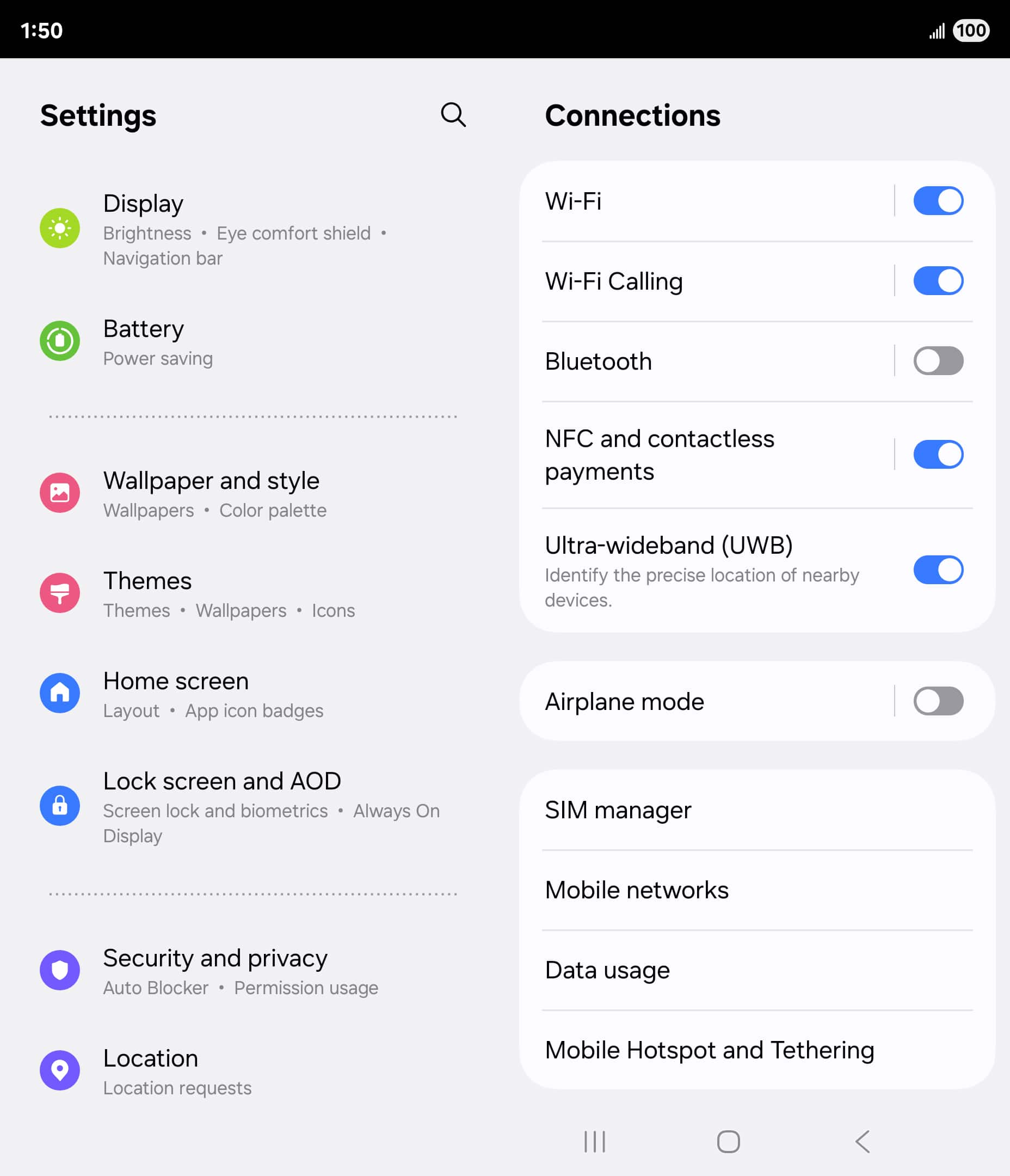 From the Settings app, scroll to and tap Apps.