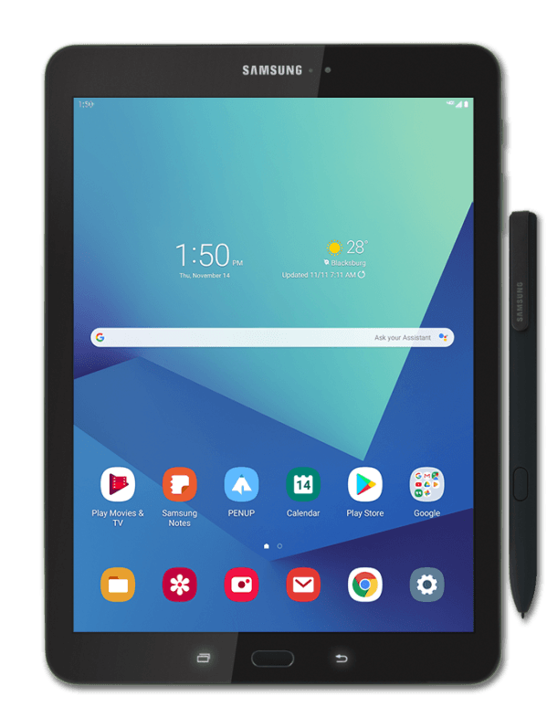 Getting to know the front of your device