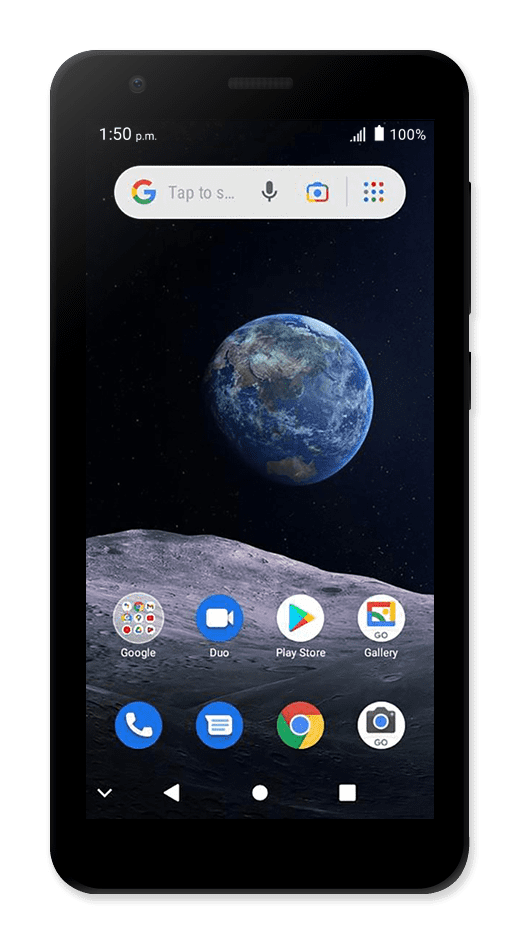 ZTE Blade A3 Plus - Getting to know the front of your device - AT&T