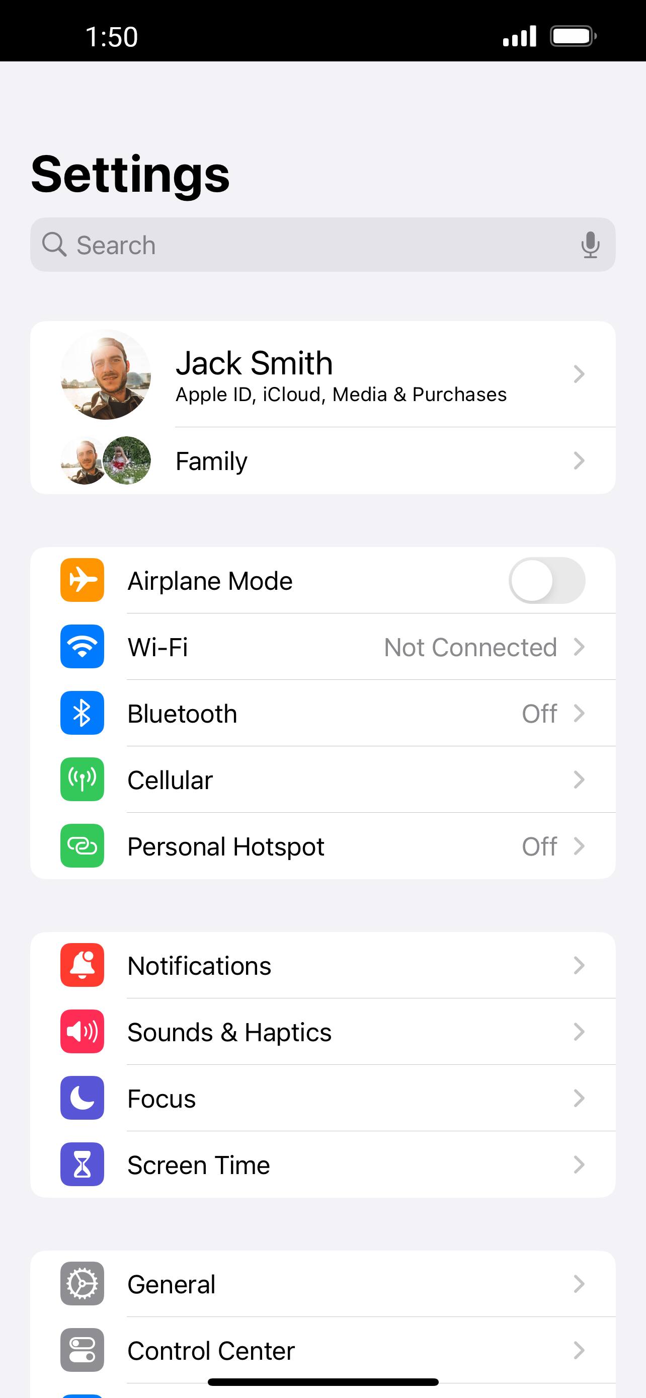 From the Settings app, scroll to and tap Apps.