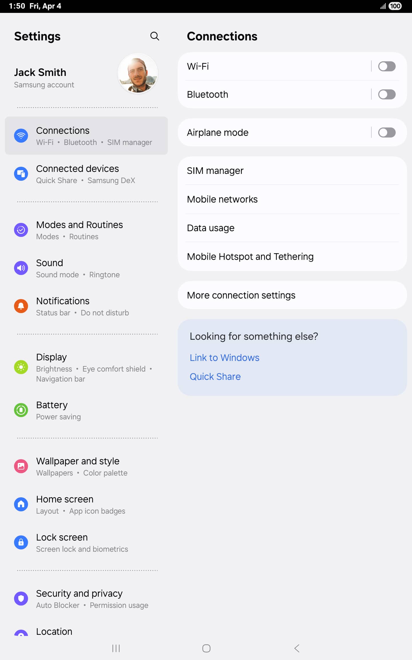 From the Settings app, scroll to and tap Apps.