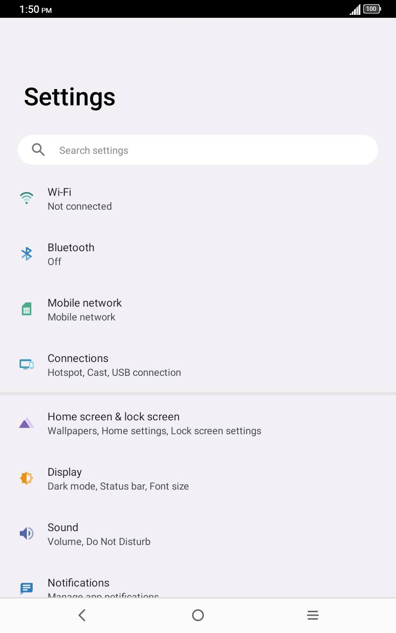 From the Settings app, scroll to and tap Apps.