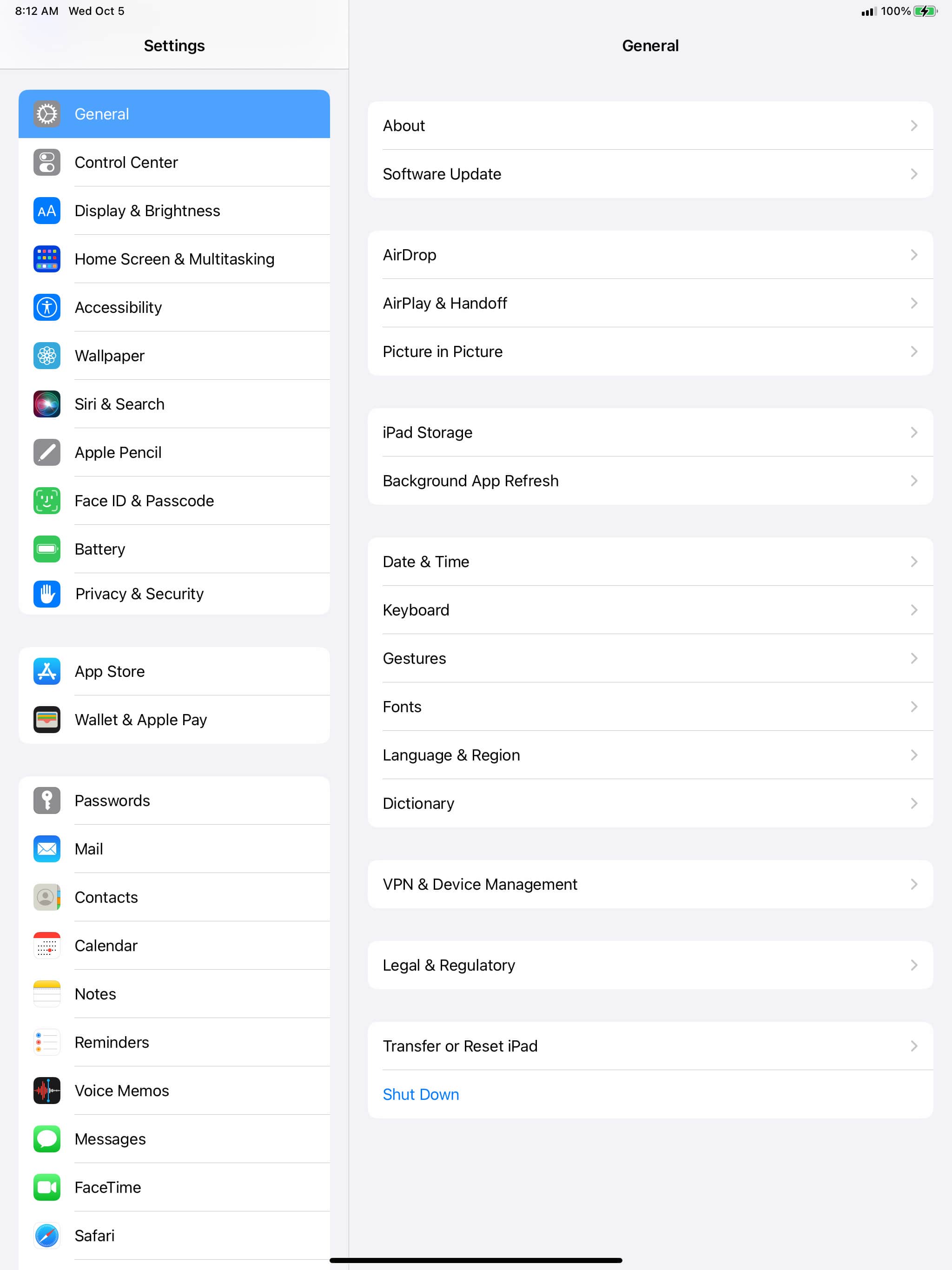 From the Settings app, scroll to and tap Apps.
