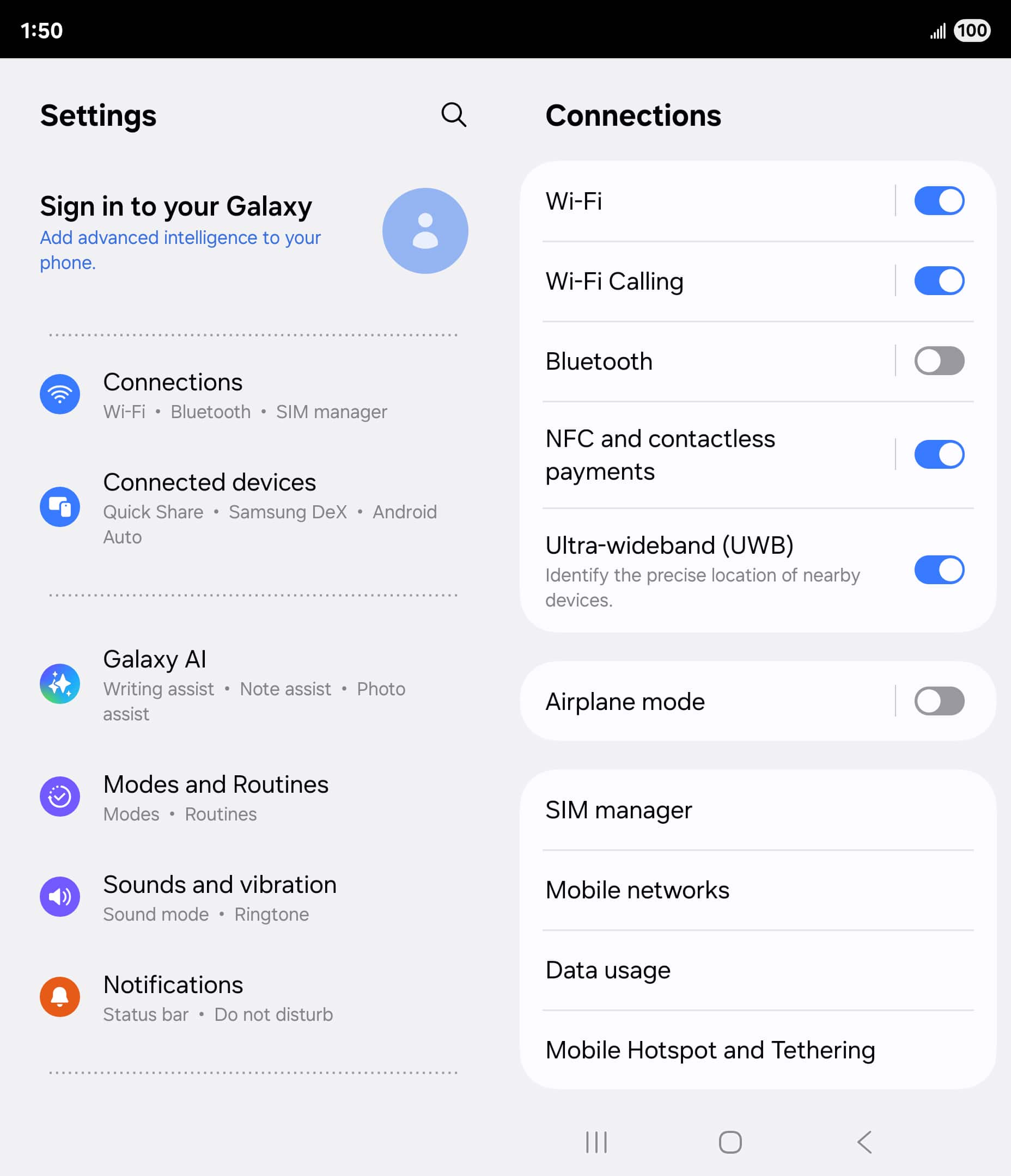 From the Settings app, scroll to and tap Apps.