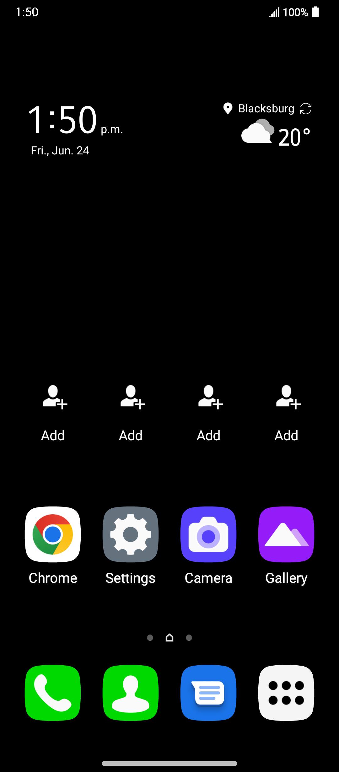 From the Settings app, scroll to and tap Apps.