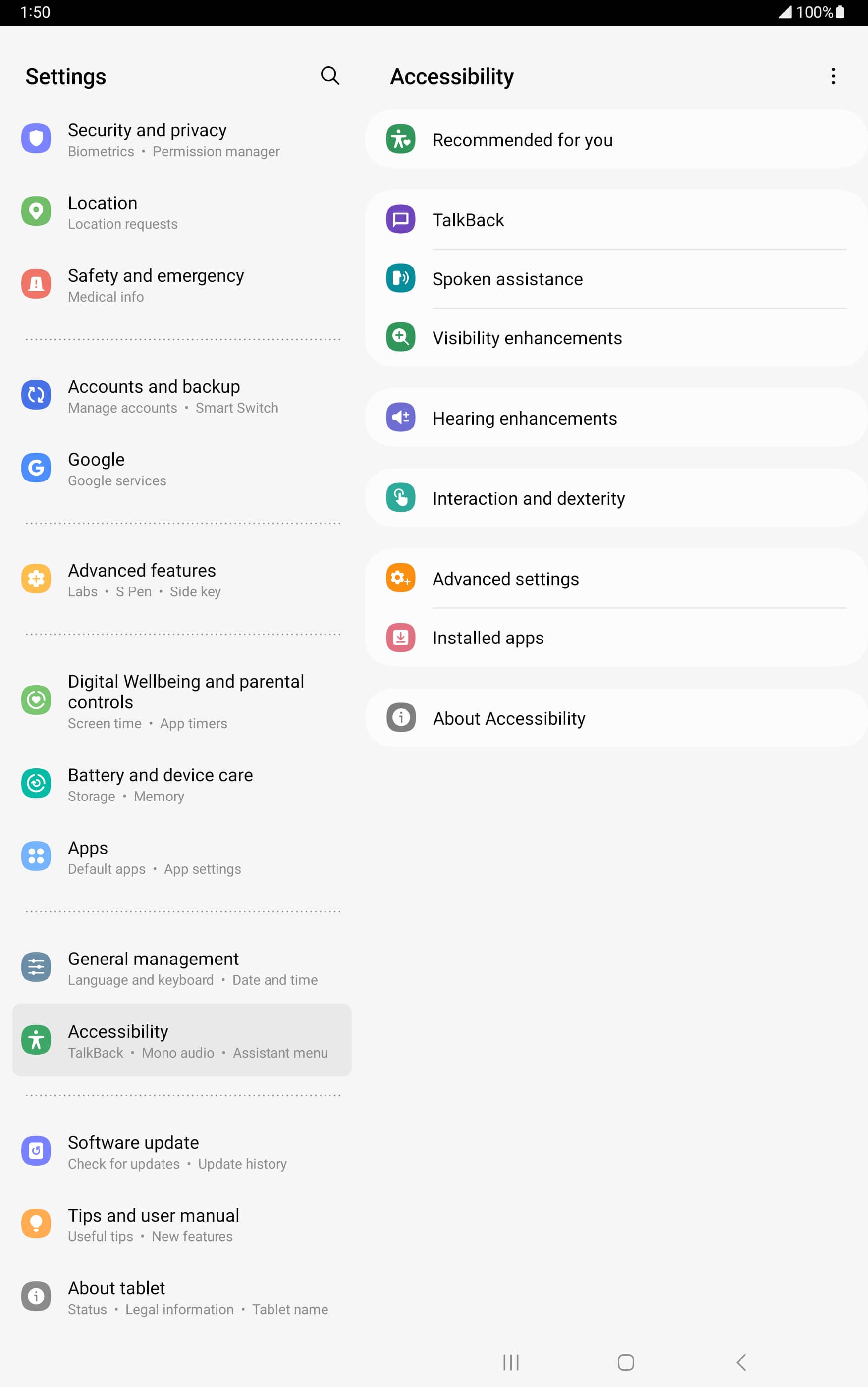 From the Settings app, scroll to and tap Apps.
