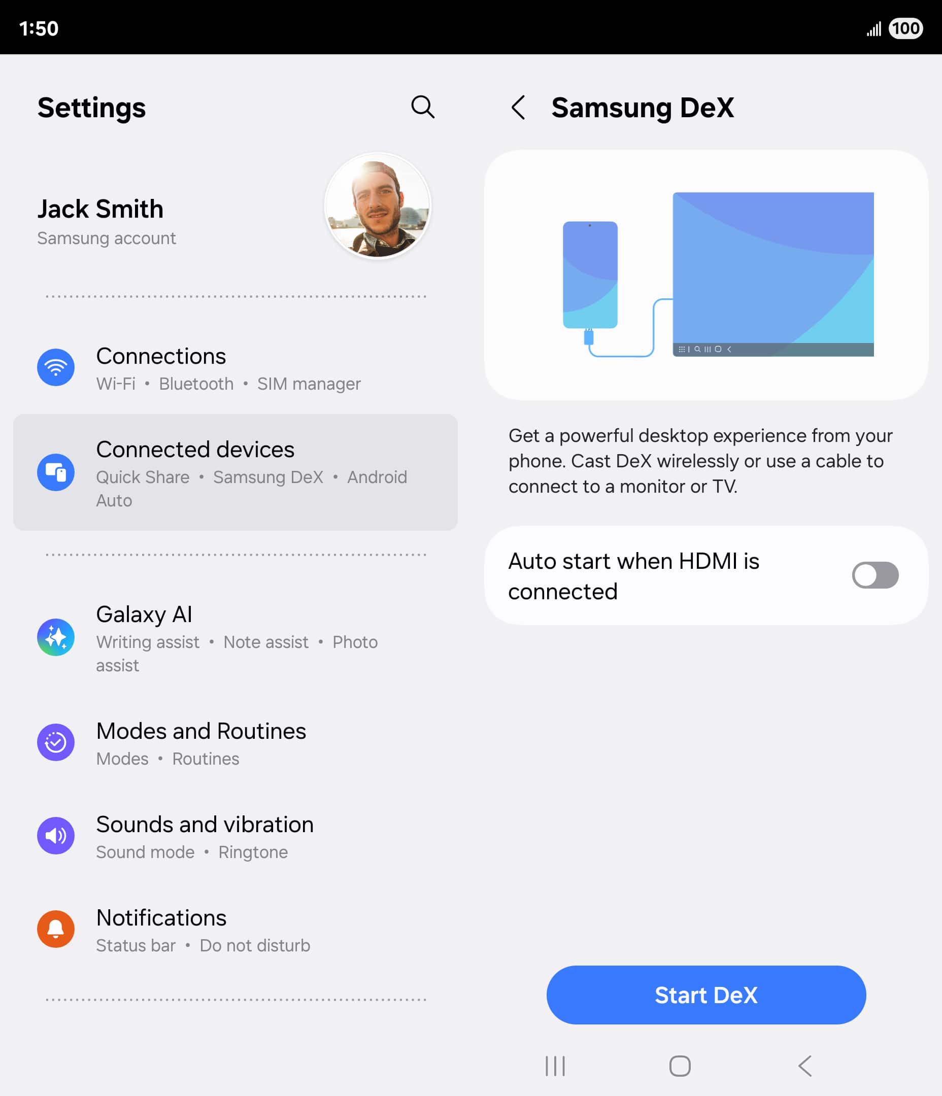 From the Settings app, scroll to and tap Apps.