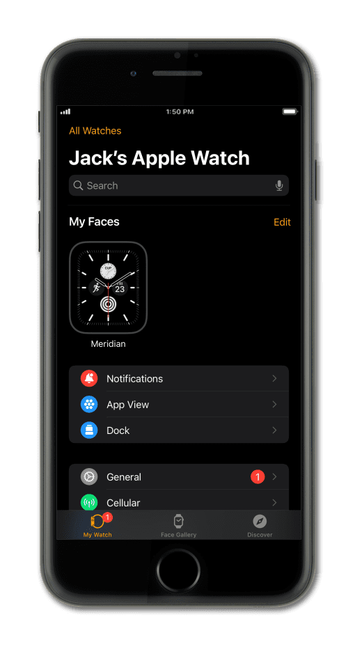 En la aplicación Settings, toca Apps.