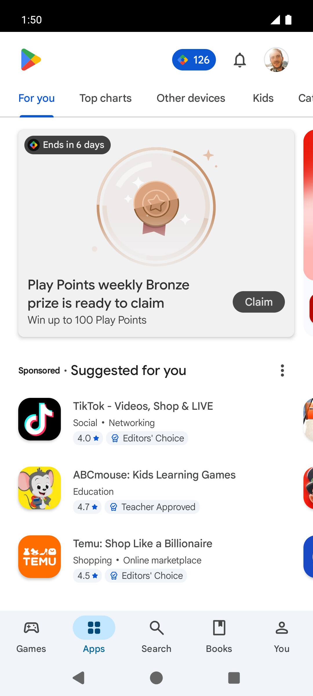 From the Settings app, scroll to and tap Apps.