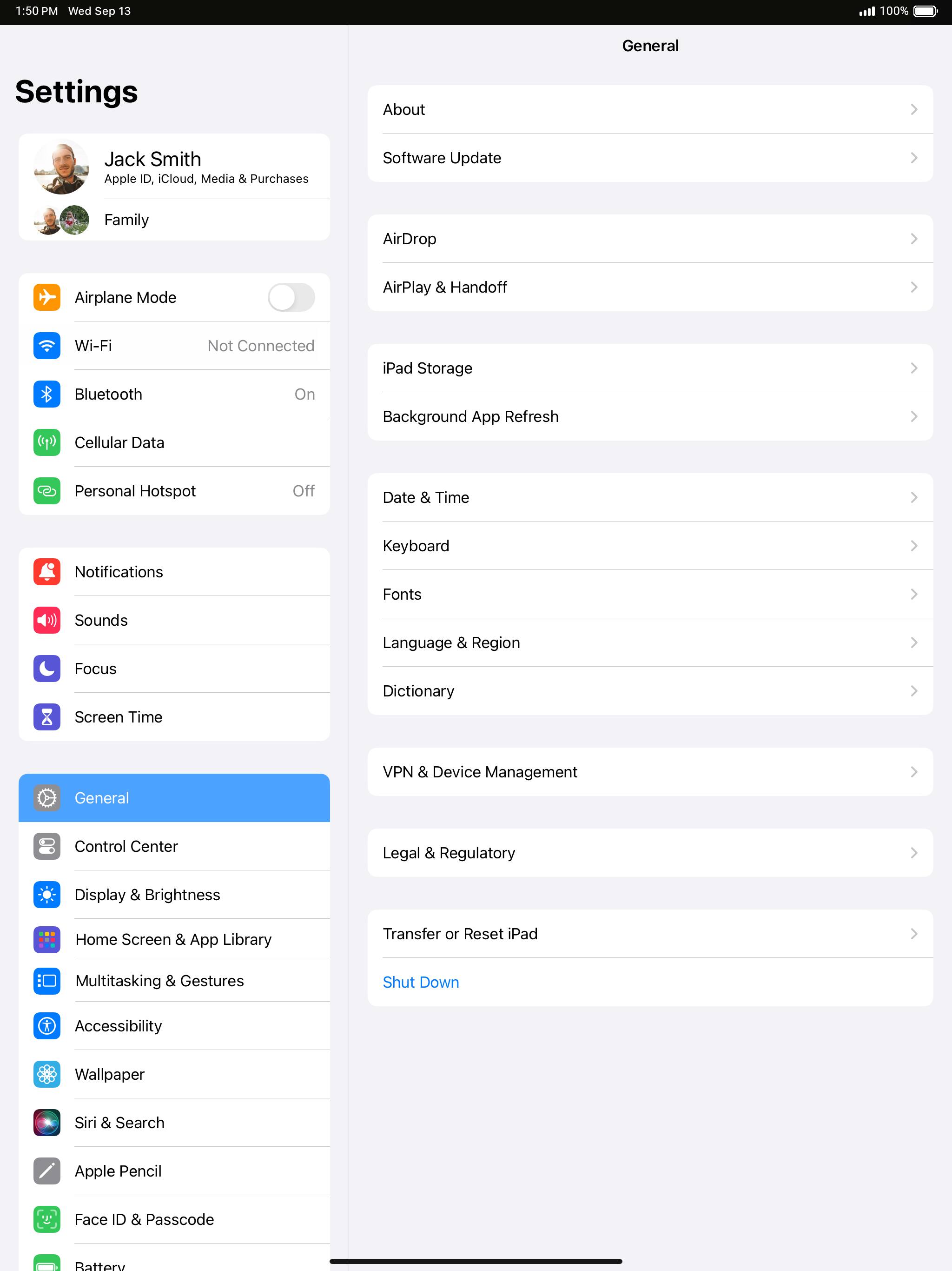 From the Settings app, scroll to and tap Apps.