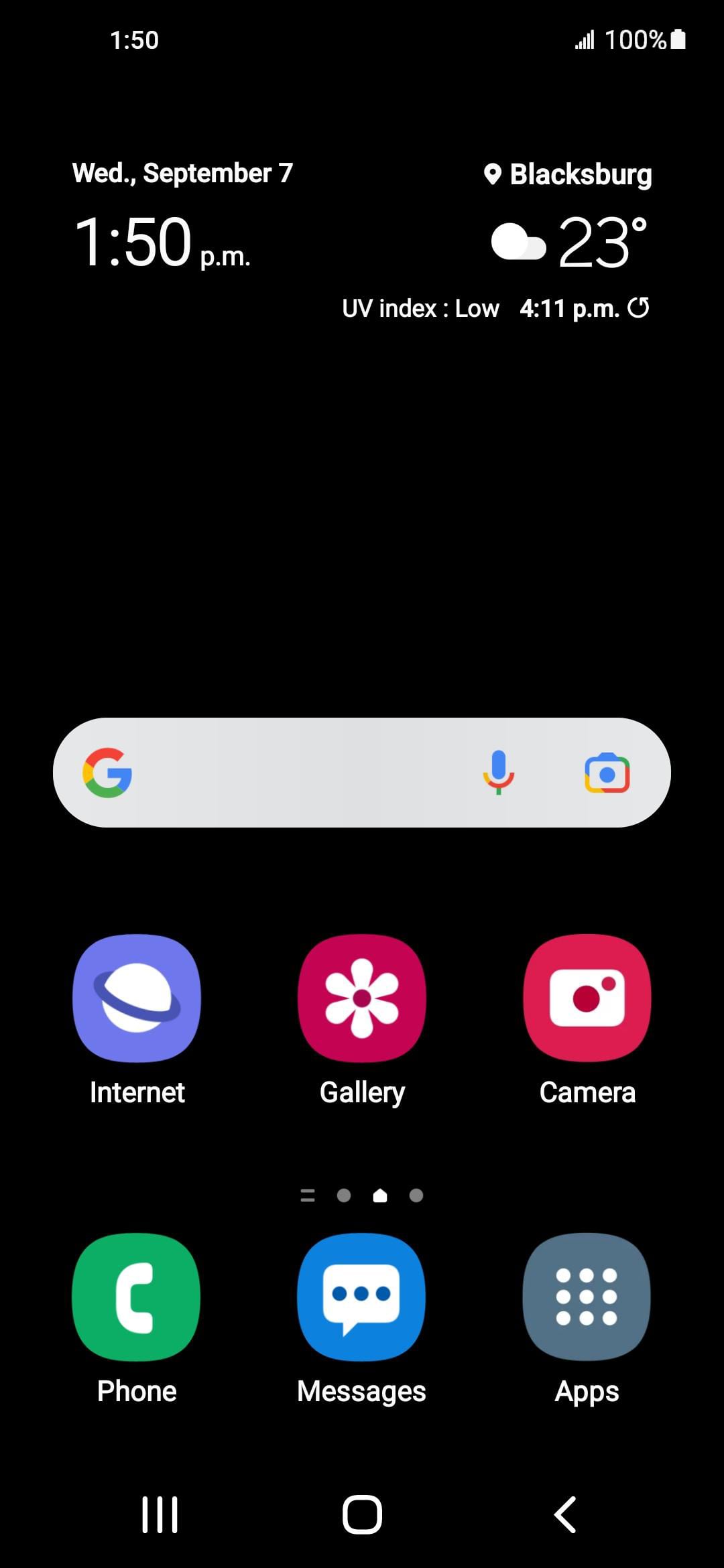 From the Settings app, scroll to and tap Apps.