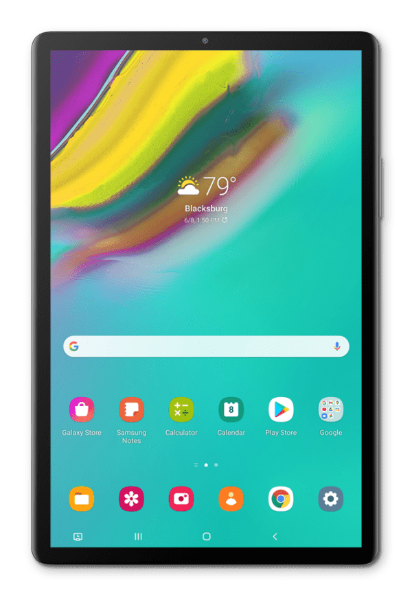 Getting to know the front of your device