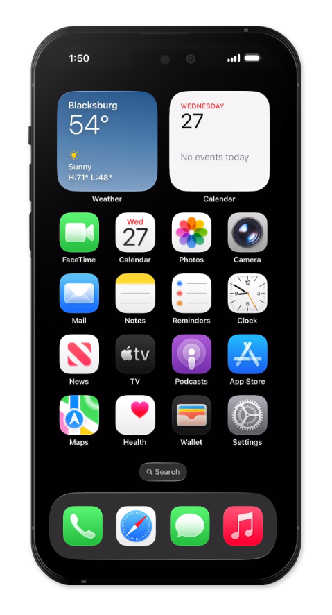 From the Settings app, scroll to and tap Apps.