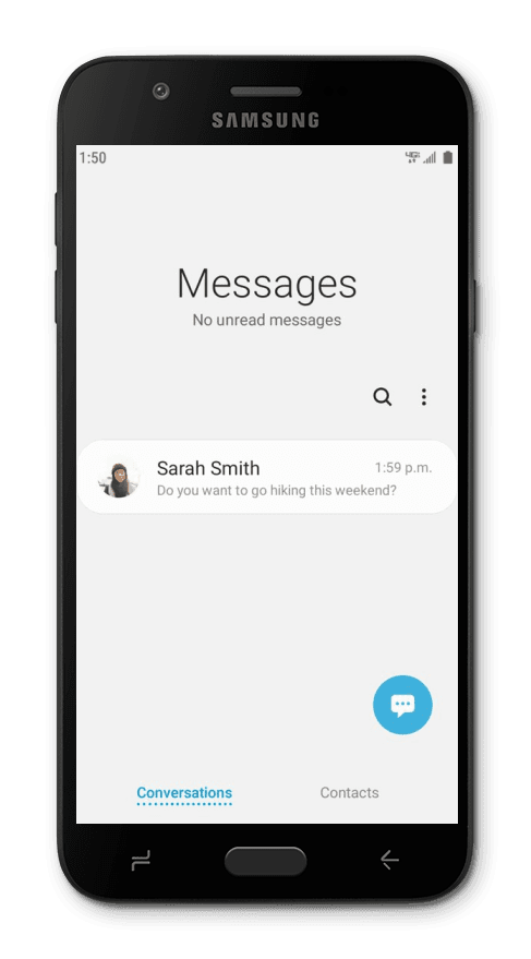 From the Settings app, scroll to and tap Apps.