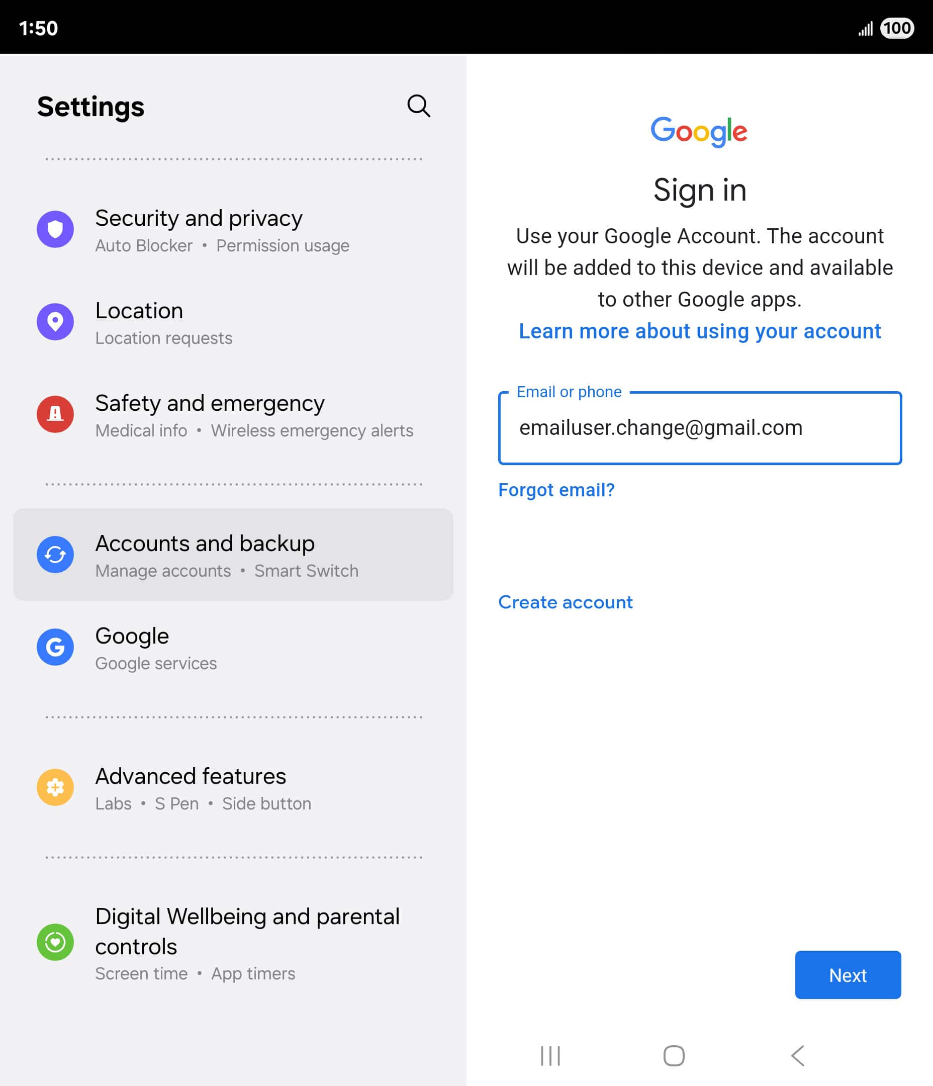 From the Settings app, scroll to and tap Apps.