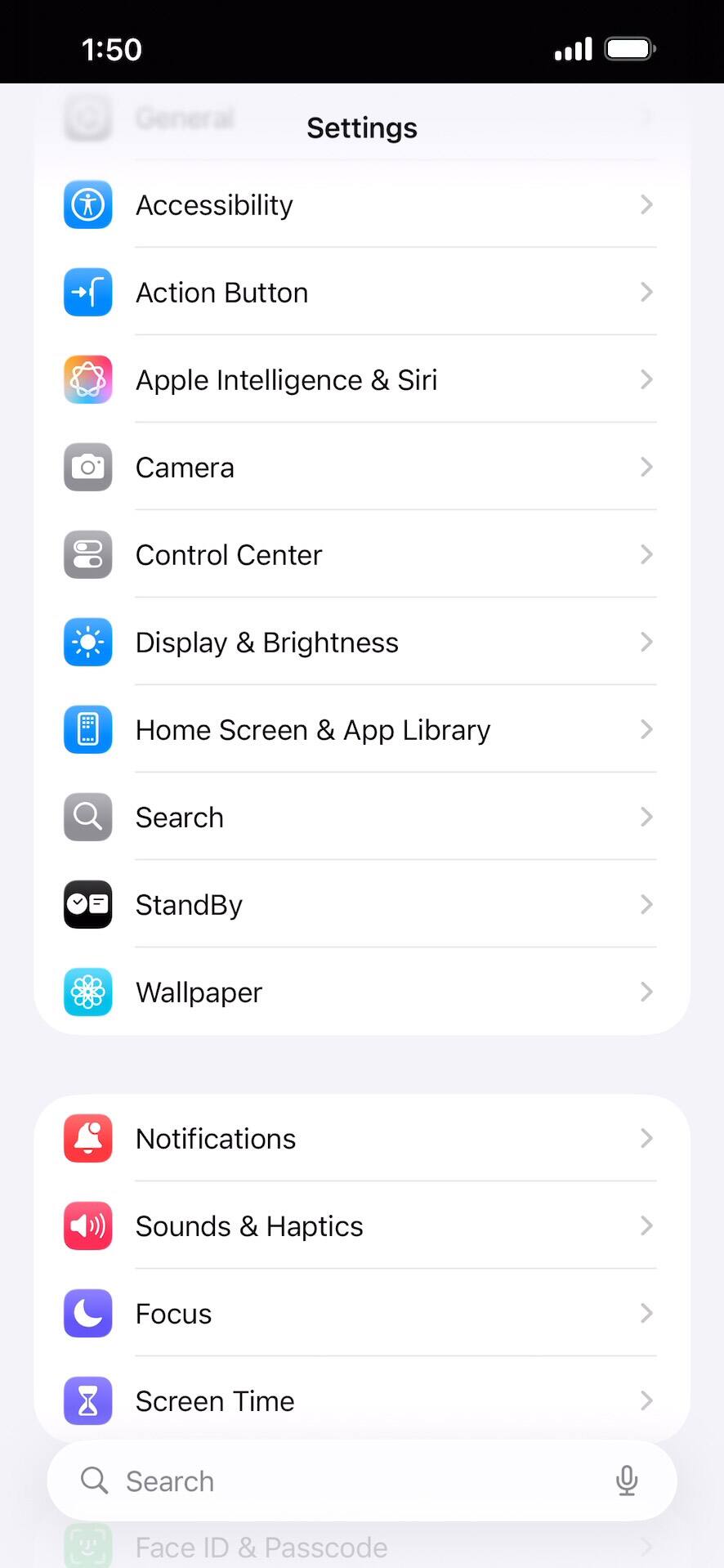 From the Settings app, scroll to and tap Apps.