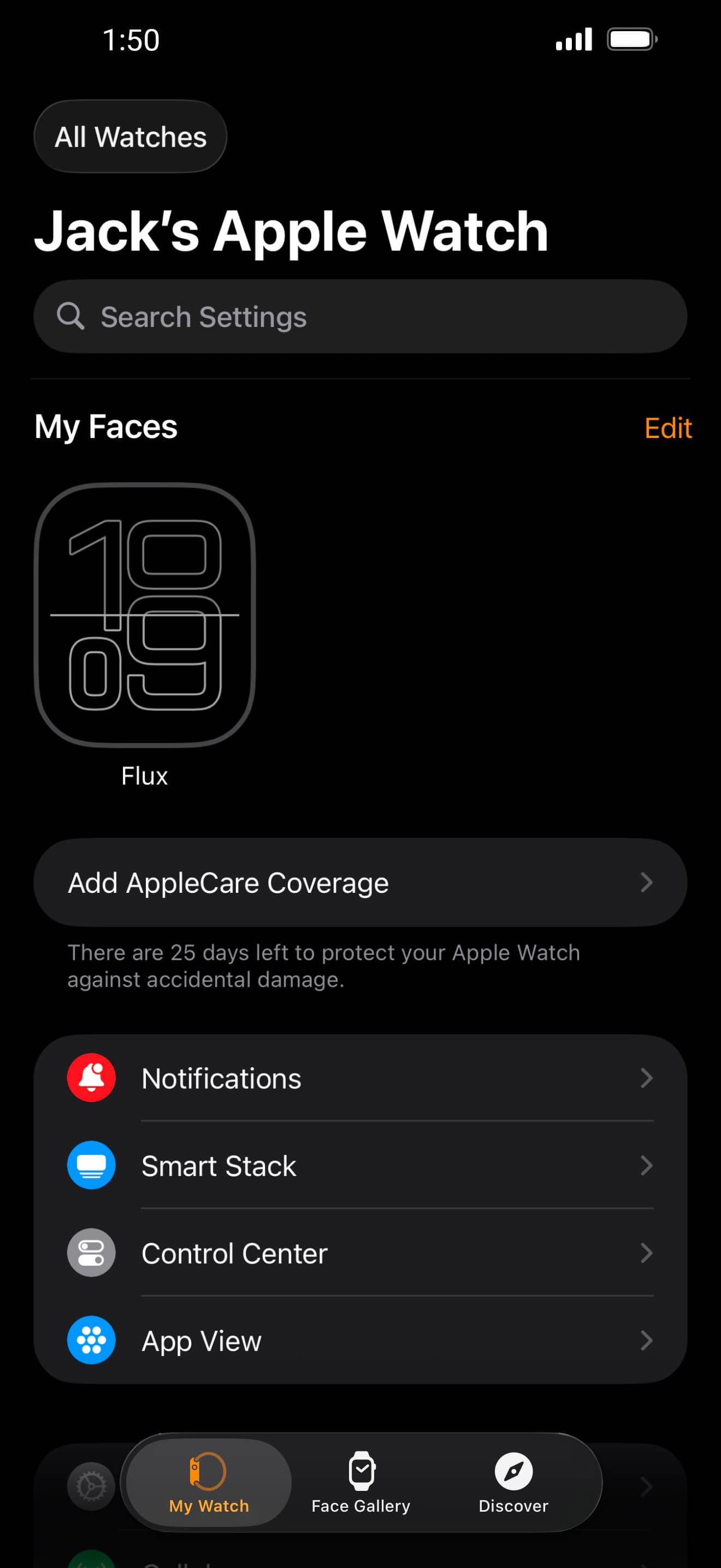 From the Settings app, scroll to and tap Apps.