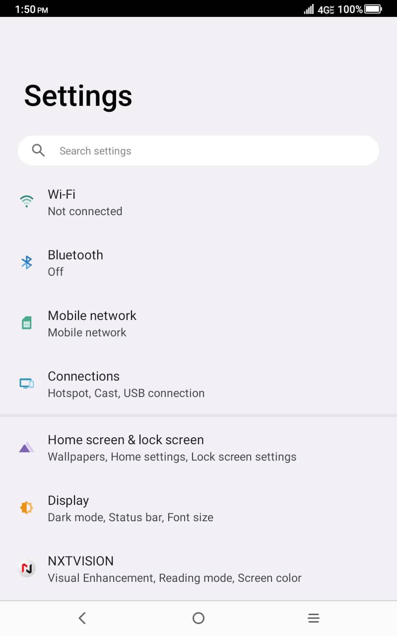 From the Settings app, scroll to and tap Apps.