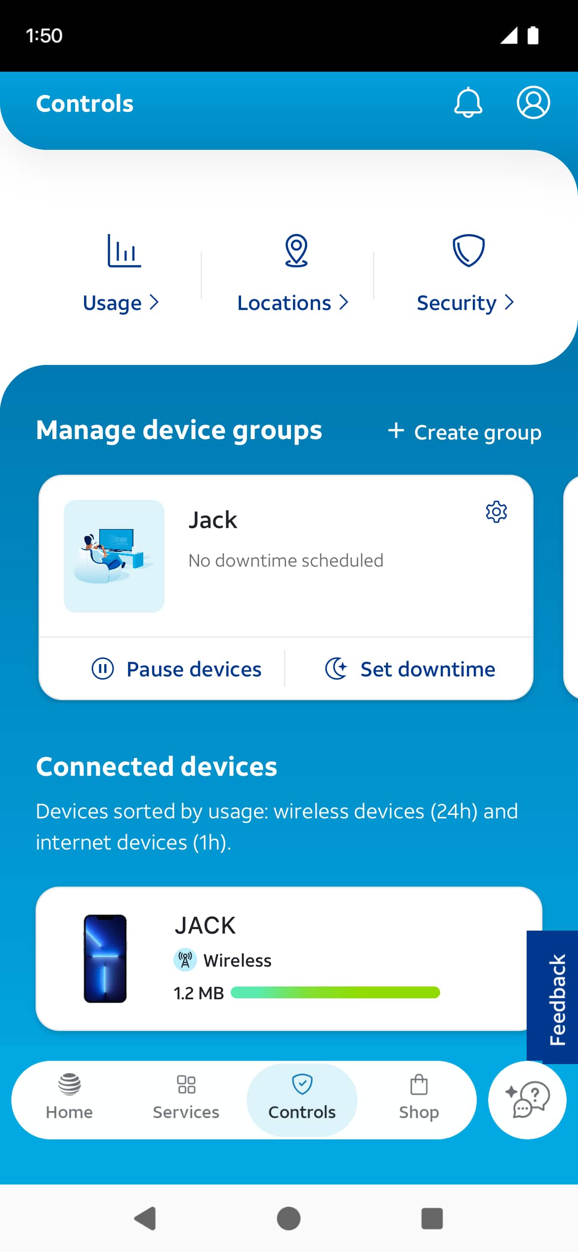 From the Settings app, scroll to and tap Apps.