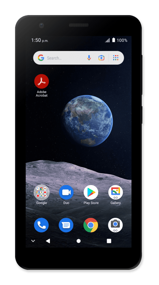 From the Settings app, scroll to and tap Apps.