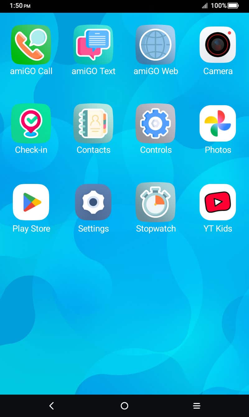 ATT amiGO Jr. Tab 2 - Android - Changing Homescreen settings on your ...
