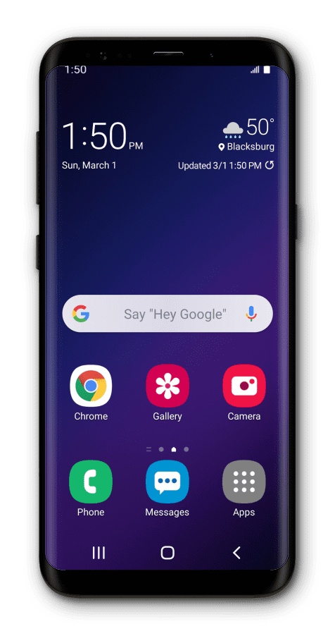 From the Settings app, scroll to and tap Apps.