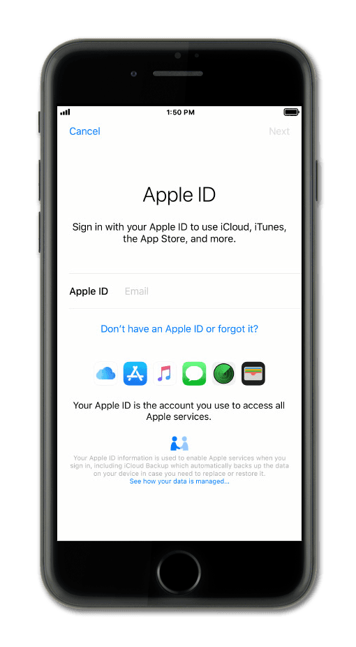 From the Settings app, scroll to and tap Apps.